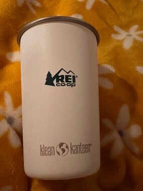 REI Co-op branded 16oz Klean Kanteen stainless steel pint cup opt outside